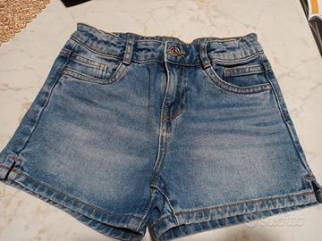 Pantaloncino in jeans corto 7/8 anni