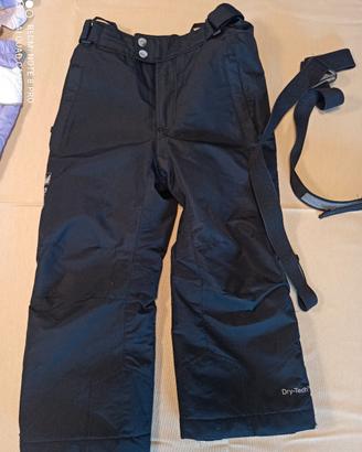 pantaloni sci bambina/bambino 3/4 anni