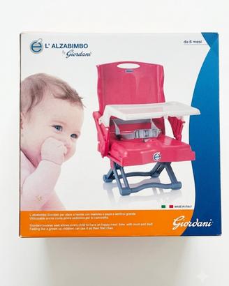 Seggiolino Giordani | Regolabile + Vassoio