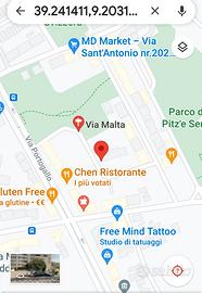 Posti auto scoperti e cantina