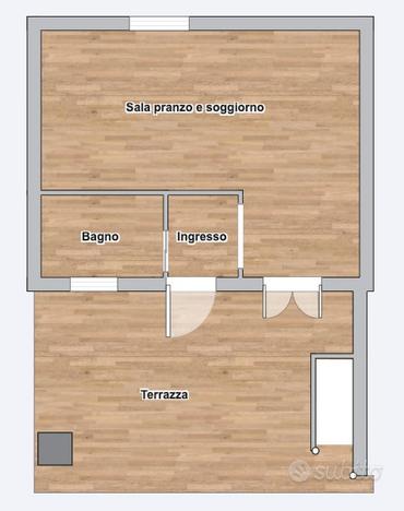 Centro Romentino trilocale con box