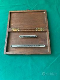 Cofanetto Vintage in Legno con Caratteri Tipografi