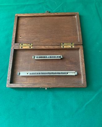 Cofanetto Vintage in Legno con Caratteri Tipografi