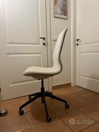 Sedia ufficio LÅNGFJÄLL ikea schienale alto
