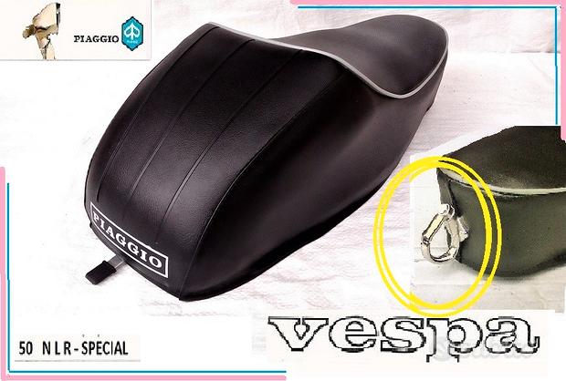 Sella Monoposto con PORTACASCO Vespa 50 Special R