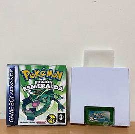 Pokémon Esmeralda per Game Boy Advance Scatola ESP