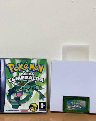 Pokémon Esmeralda per Game Boy Advance Scatola ESP