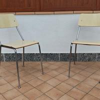  Sedie in formica vintage