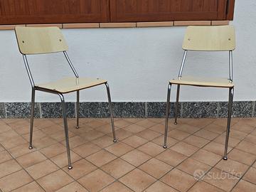  Sedie in formica vintage