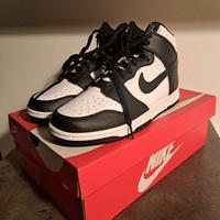 Nike Dunk Hi Retro White/Black tg. 44 