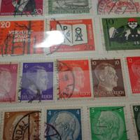 Francobolli   Germania  epoca Hitleriana e DDR 