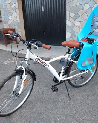 Bicicletta MOMA telaio alluminio 13kg Pinerolo