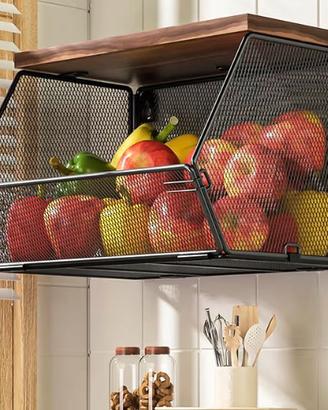 Cesto Frutta/Organizer Salvaspazio - Nuovo