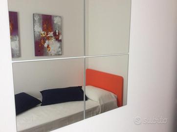 Letto singolo color aragosta