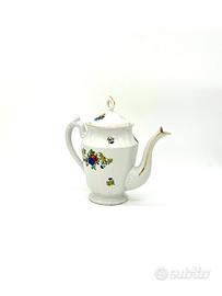 Vecchia Caffettiera Teiera Porcellana Limoges