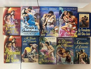 LOTTO di 10 ROMANZI ROSA E D'AMORE