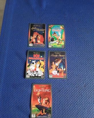 6 Schede telefoniche Disney  anni 90 