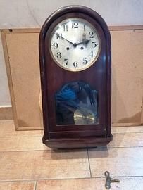 PENDOLA ANTICA GUSTAV BECKER OROLOGIO DA PARETE
