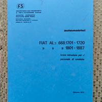 Libro automotrici FIAT ALn 668