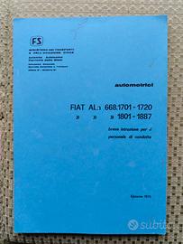 Libro automotrici FIAT ALn 668
