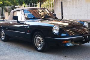 Alfa duetto spider 1987 , iscritta ASI