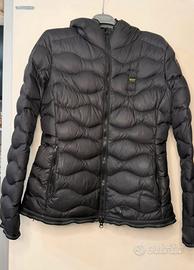 Piumino Blauer nero donna-Taglia M- Con cappuccio
