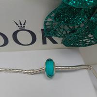 charm Pandora vetro di Murano sfaccettato