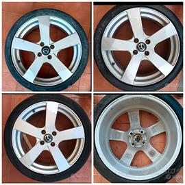 4 Cerchi in Lega 17" Ronal R56 (KBA 49295)-4x100