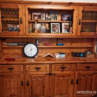 Completo sala da pranzo/salotto in legno di pino