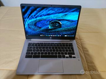 Hp Chromebook PC portatile 8+128