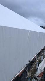 Tendoni telo pvc usati per coprire