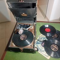 Grammofono portabile anni 30