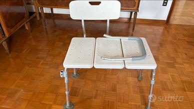 SEDIA DA DOCCIA CON MANIGLIA