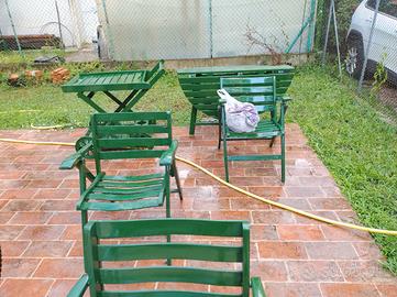 set arredo giardino Reguitti 