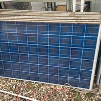 24 pannelli fotovoltaici+inverter+barre fissaggio