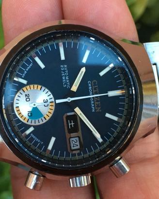 Citizen Flyback Chronograph JDM Automatic Blu Dial