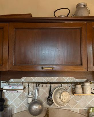 6 PEZZI MOBILI CUCINA IN NOCE CANALETTO