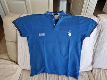 Polo azzurra U.S Grand, XL, da 29 a 8 euro