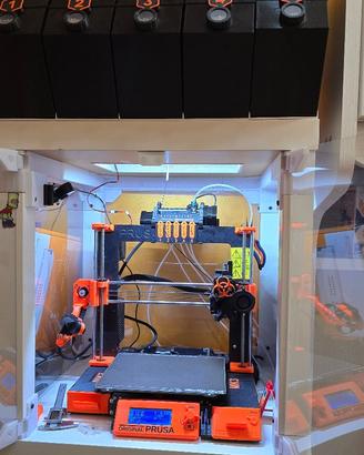 Prusa Mk3s+ Enclosure,Rpi4b,PiCam+controllo remoto