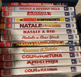 Lotto DVD 12 Cinepanettoni sigillati