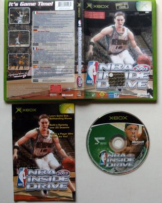 XBOX - Videogioco "NBA INSIDE DRIVE 2003"