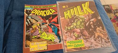 fumetti  hulk,dracula e difensori e sturmtruppen 