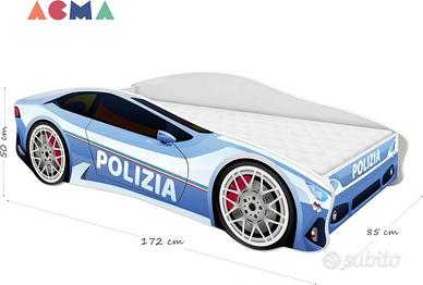 Lettino per bambini decorato