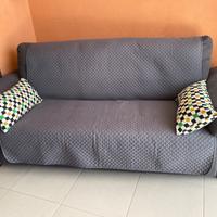 Divano tre posti grigio IKEA