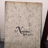 Antico Libro November Girl di Haskins