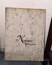 Antico Libro November Girl di Haskins