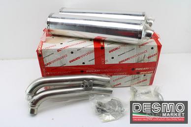Terminali di scarico acciao Ducati Performance ST2