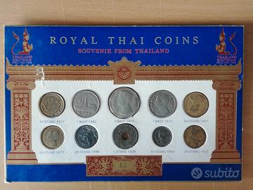 10 Monete Thailandesi - Royal Thai Coins