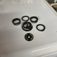 Spessori/Distanziali sterzo Bianchi in Carbonio