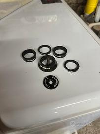 Spessori/Distanziali sterzo Bianchi in Carbonio